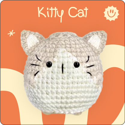Kitty Cat crochet kit