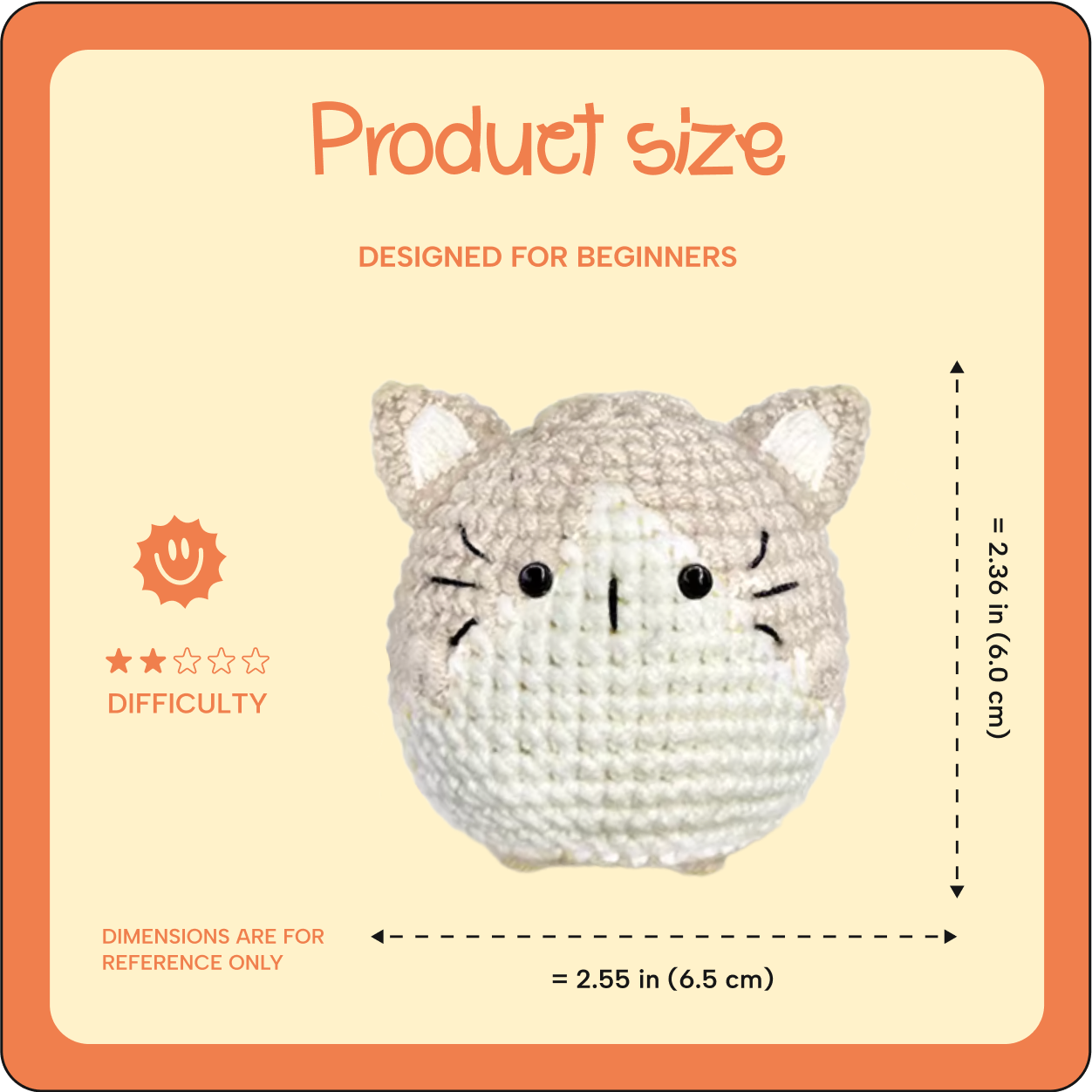 Kitty Cat crochet kit