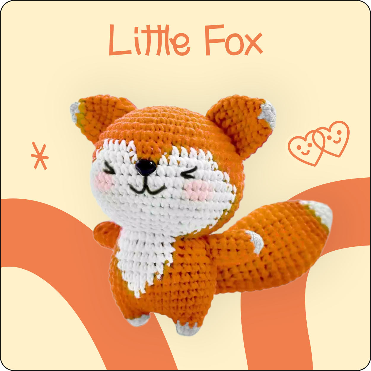 Little Fox crochet kit
