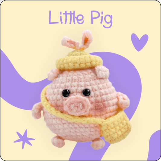 Little Pig crochet kit
