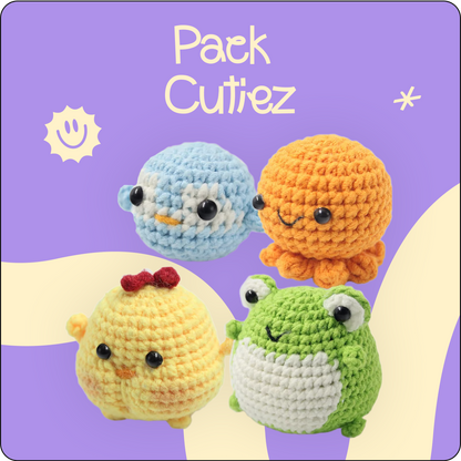 Cutiez Pack crochet kit