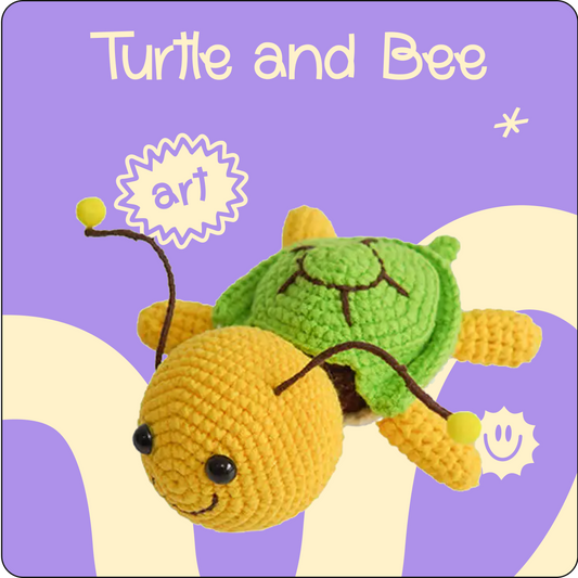 Turtle And Bee Pattern Kit