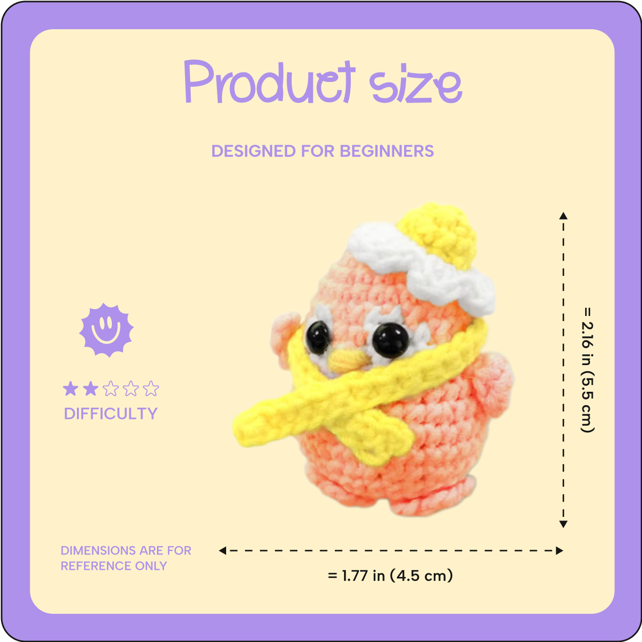 Winter Penguin crochet kit